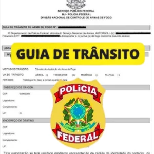 Emissão de Guia de Trânsito para Arma de Fogo - PF