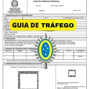 Emissão de Guia de Tráfego para Arma de Fogo - CAC